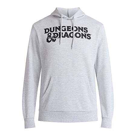 Walmart Dungeons & Dragons Men's Graphic Hoodie in Gray Heather