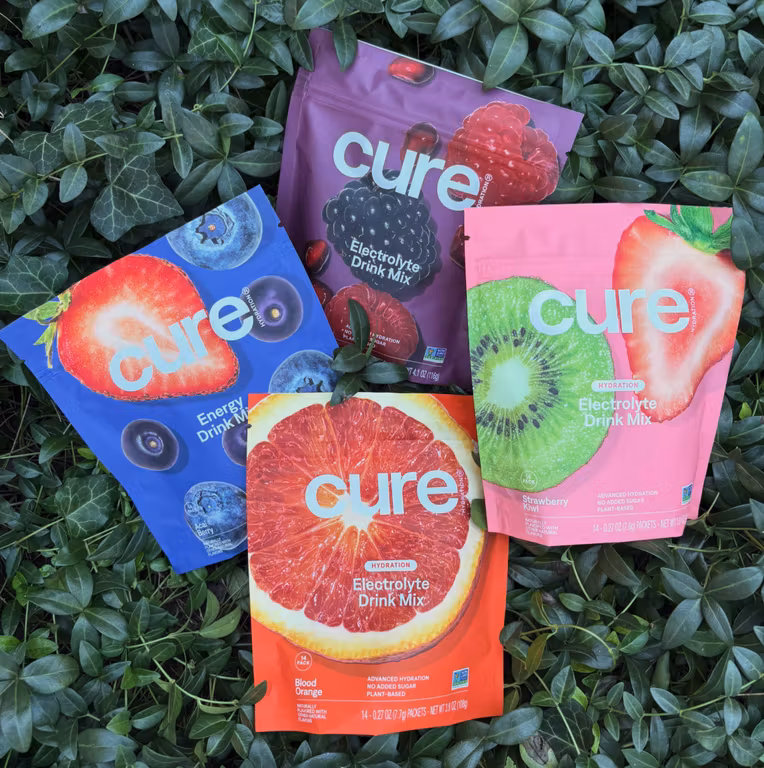 Free Cure Electrolyte Drink Mix Sample